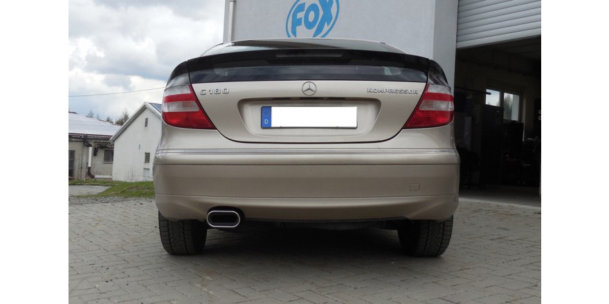 Mercedes C-Klasse Sportcoupe CL203 Einddemper - 160x80 Typ 53 FO