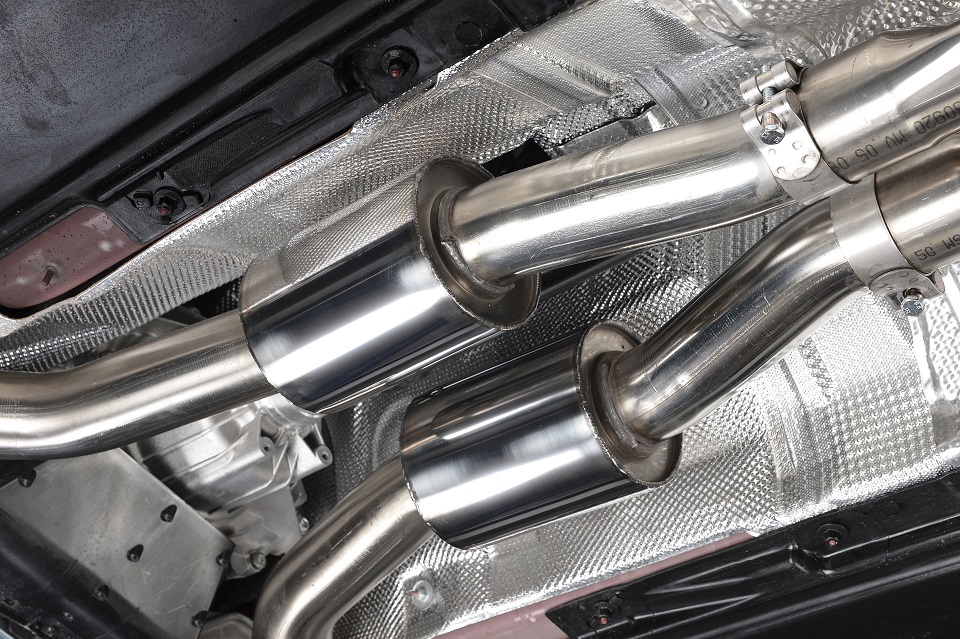 Milltek Audi RS4 B8 4.2 FSI dual cat-back systeem