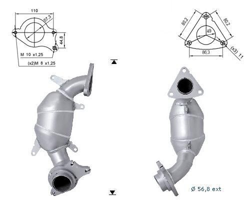 Honda ACCORD 2.2TD CDTI 2204 cc 103 Kw / 140 cv N22A1 Magnaflow