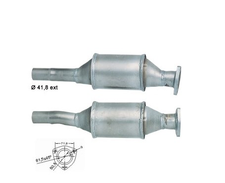 VW POLO 1.4i Classic 1390 cc 44 Kw / 60 cv AEX Magnaflow CAT Bou