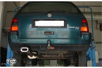 VW Golf III Variant Einddemper - 135x80 Typ 53 FOX