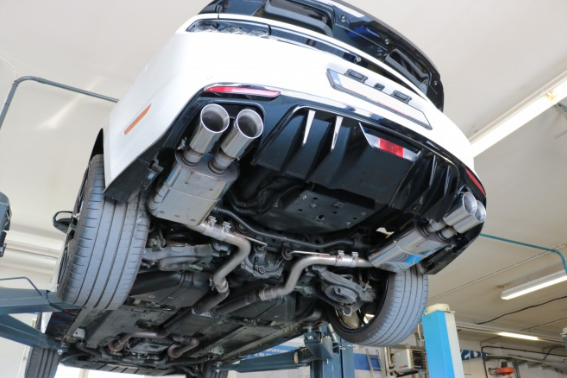 Ford Mustang VI Coupe & Convertible - 8 cylinder final silencer right/left without exhaust valve - 2