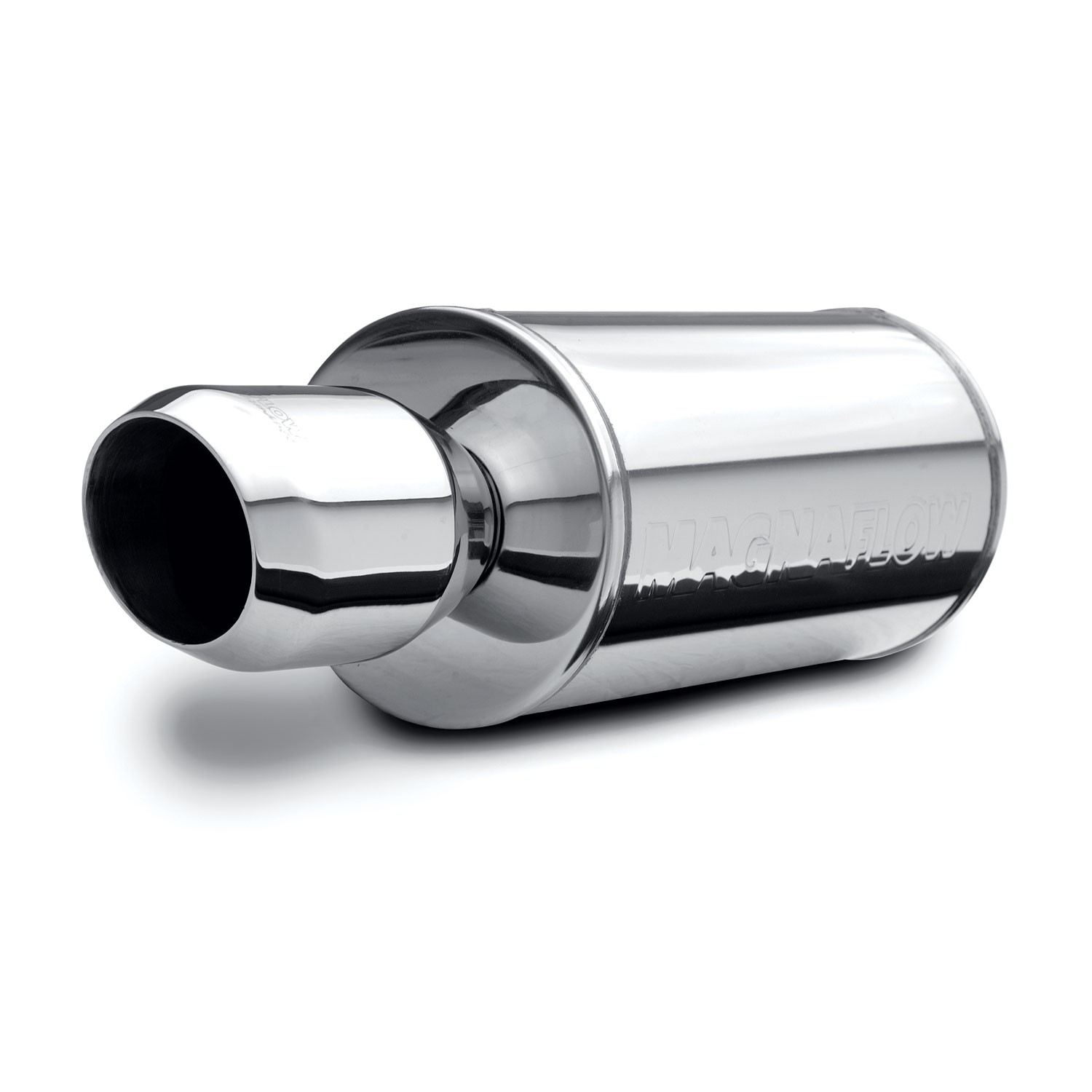 Muffler W/Tip Mag SS 14X7X7 2.25/4. Magnaflow Demper