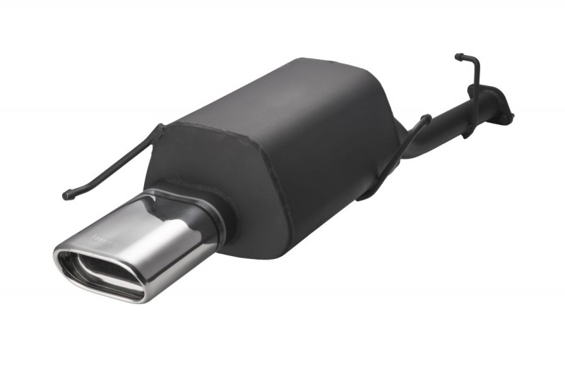 Einddemper Honda Prelude IV 1991-1996 RVS eindstuk 2x80mm Rond