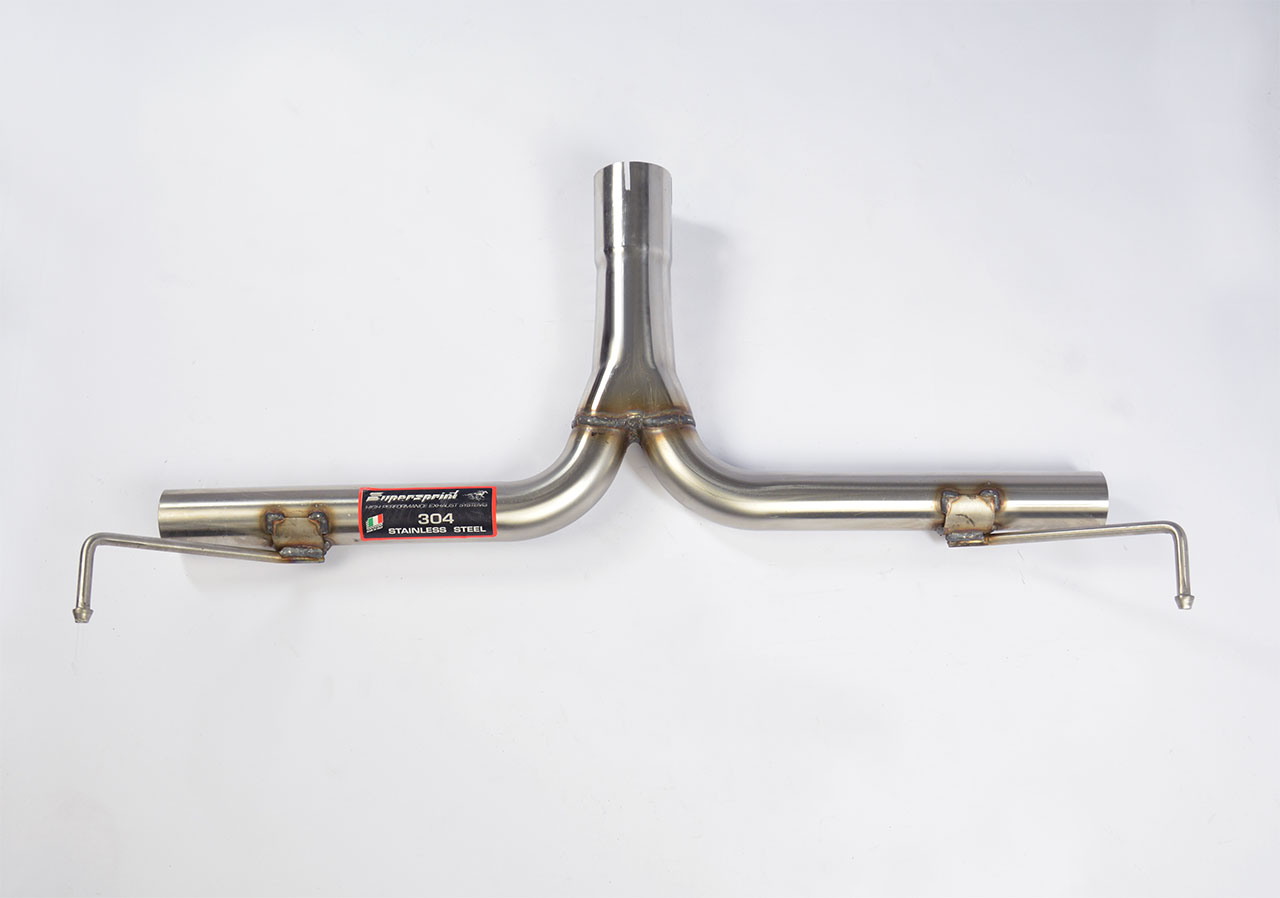 ALFA ROMEO GIULIETTA Veloce 1750 TBi (240 Hp) 2016 Rear pipe Right - Left (Muffler delete)