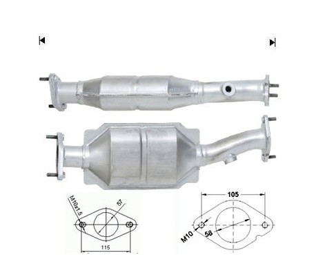 Ford MONDEO 2.0i 16V 1999 cc 107 Kw / 145 cv HE20SEFI Magnaflow