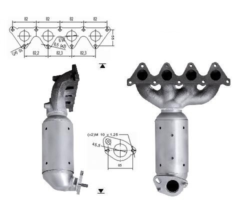 Hyundai MATRIX 1.6i 16V 1599 cc 76 Kw / 103 cv Magnaflow CAT Bou