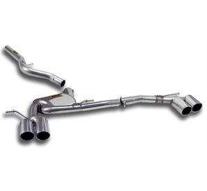 BMW X1 23d xDrive 2010 –› Supersprint Rear exhaust R. OO80 - L.