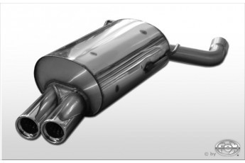 BMW E39 520i/ 523i/ 525i/ 528i - Sedan Einddemper - 2x76 Typ 13
