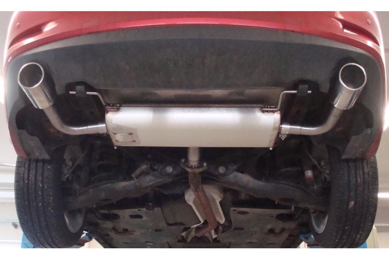 Einddemper Mazda 6 2,2d Duplex 1x100 rond