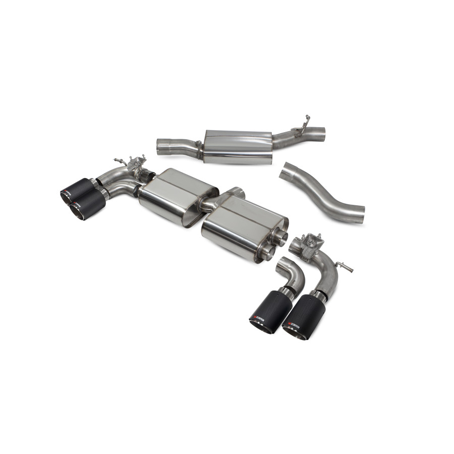 Audi S3 2.0T 8V (3 Door & Sportback) PFL Resonated cat/gpf-back system without valves