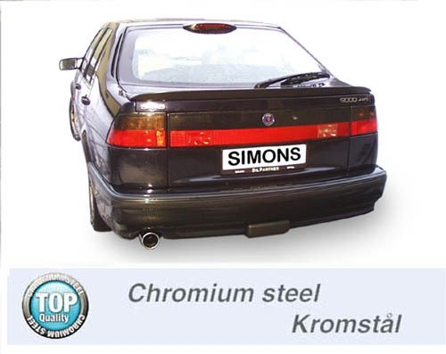Simons Uitlaatsysteem Saab 9000 turbo 1992-1997
