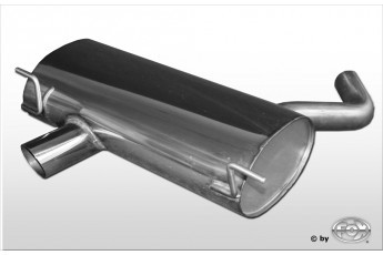 BMW E87 120i Einddemper - 1x80 Typ 14 FOX