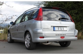 Peugeot 206 SW Einddemper - 88x74 Typ 32 FOX