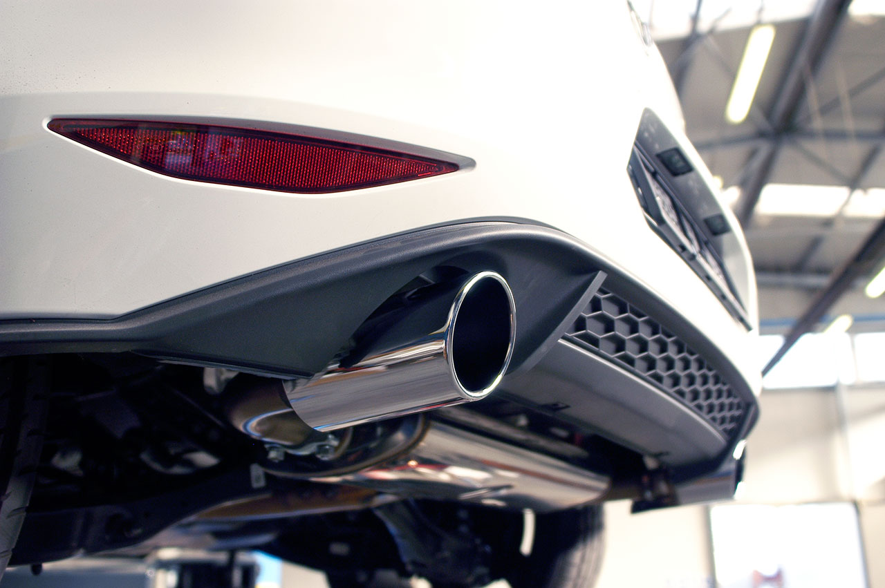 AUDI A3 8V Sedan QUATTRO 2.0 TFSi (USA model 220 Hp) 2013 Endpipes kit Right O100 - Left O100