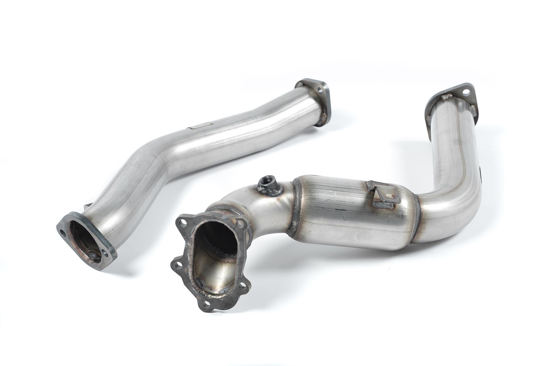 Subaru Impreza WRX STi Large-bore Downpipe and De-cat Milltek