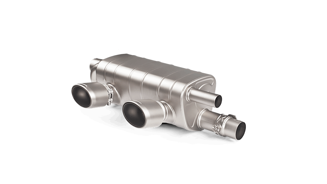 Akrapovic Porsche 911 Carrera (991.2) Cabriolet/S/4/4S/Gts Slip On Exhaust System For Oem Non-Sport