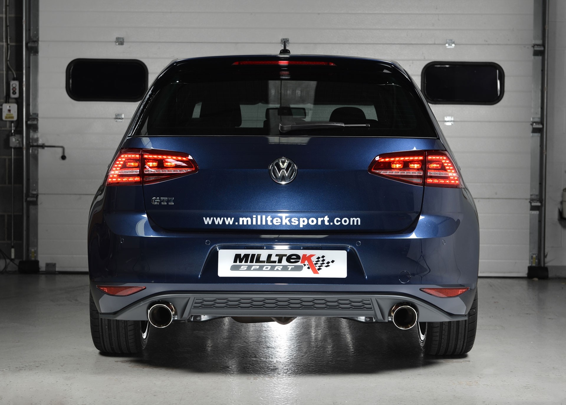 Milltek VW Golf VII Turbo-back incl. Hi-Flow SportsCat Titanium