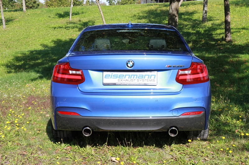 Rear Muffler BMW 2 Series Convertible Exhaust Systems