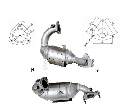 Renault LAGUNA 2.0i Turbo 1998 cc 150 Kw / 205 cv F4R Magnaflow
