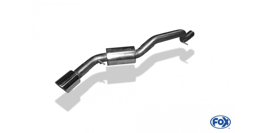 Mazda 3 BL - Diesel Einddemper - 1x100 Typ 17 FOX