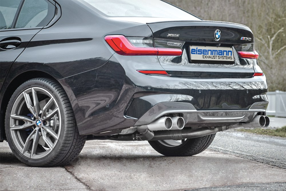 Rear Muffler BMW 3 Series Sedan Exhaust Systems