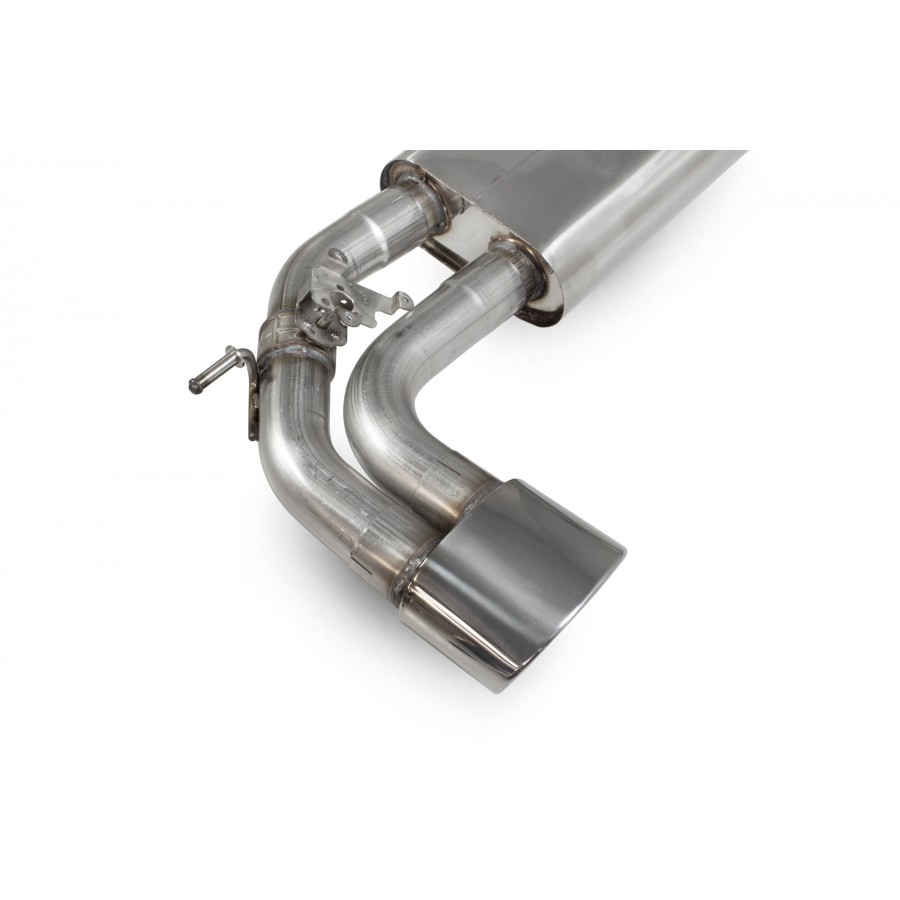 Audi RS3 8V Saloon / Sedan 17 - 18 Non-GPF Model Resonated cat-back system with electronic valves