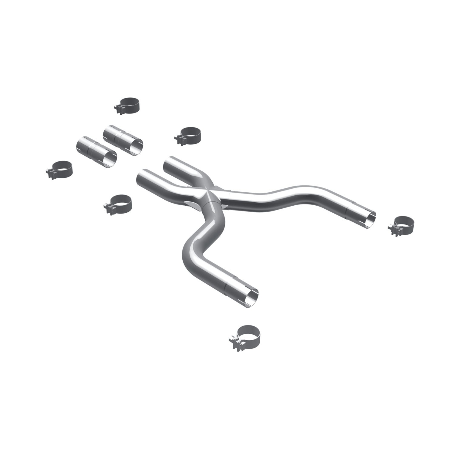 Ford Tru-X Clamp-In 10' Ford Mustang V6 Magnaflow EXTP