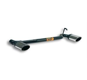 PEUGEOT 206 XR 1.4i 01 –› Supersprint Endpipe kit R. - L. 120x80