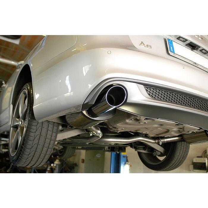 AUDI A6 C7 4G (Sedan + Avant) 2.0 TFSI (211 Hp) 2011 -> 2012 Rear exhaust Left O100