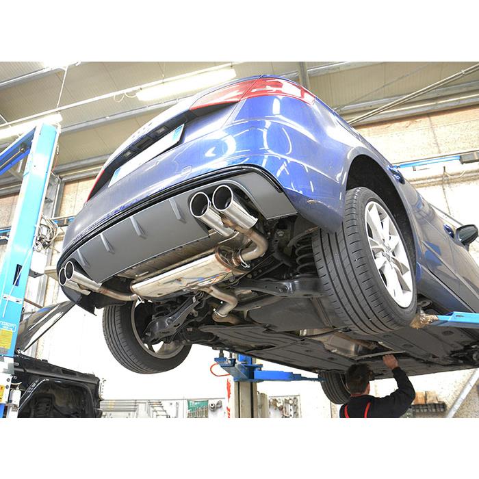 AUDI A3 8V Cabrio 1.6 TDI (110 Hp) 2013 Endpipe kit OO90 Right + OO90 Left