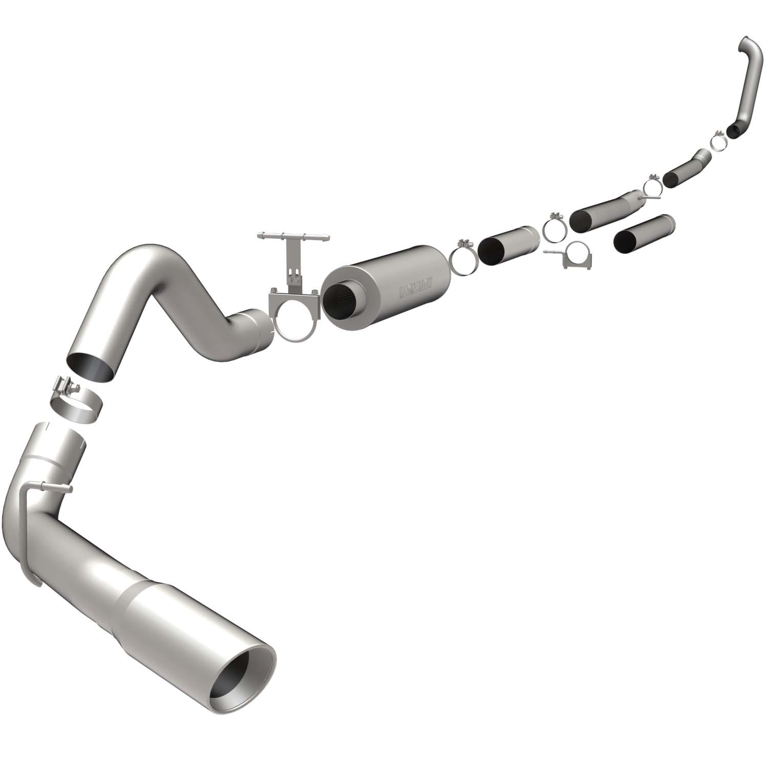 Ford Sys TB 99-03 Ford F-Series 7.3L 4" Magnaflow Cat-Back
