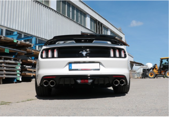 Ford Mustang VI Coupe & Convertible - 8 cylinder final silencer right/left without exhaust valve - 2
