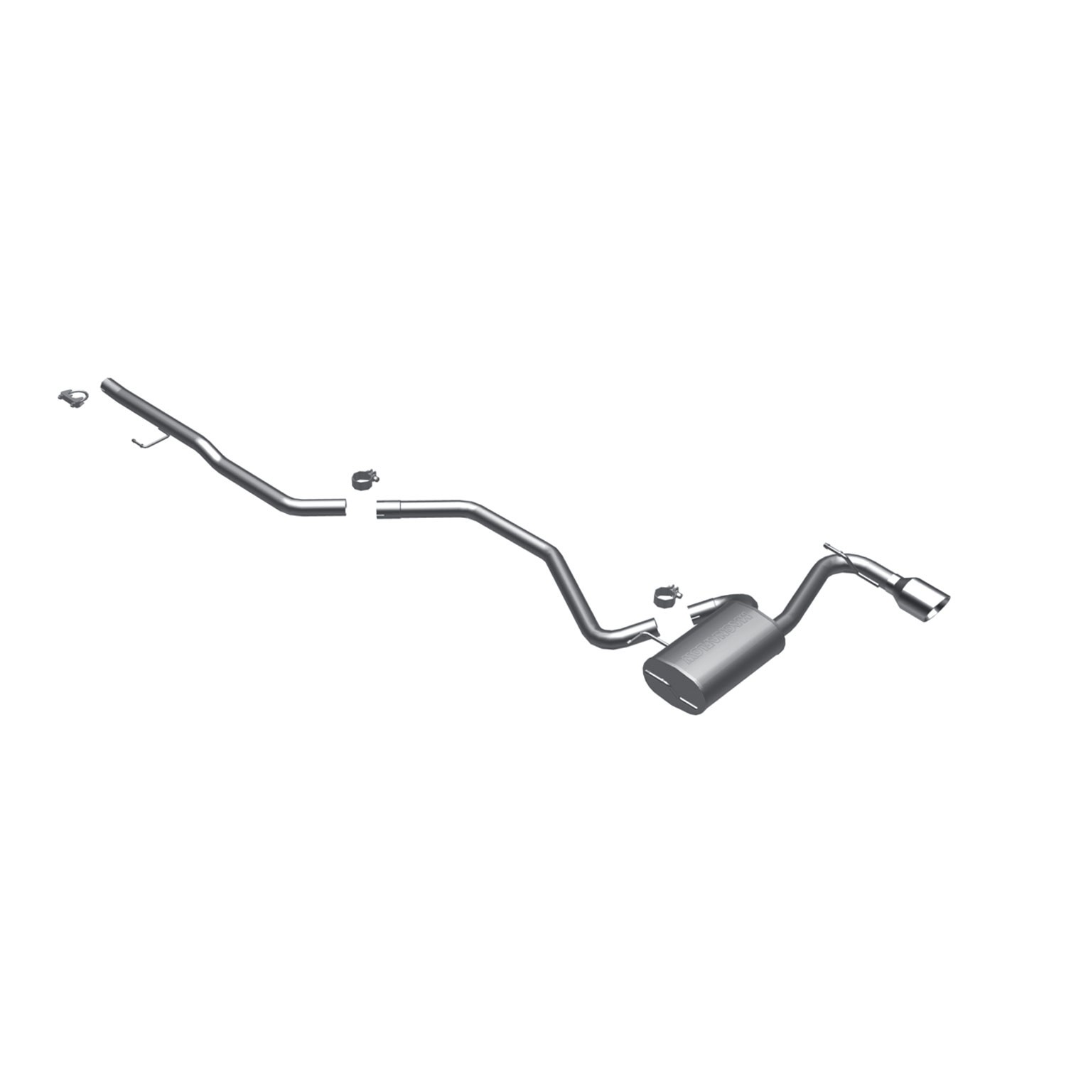 Toyota Cat-Back 09 Matrix/Vibe 2.4L FWD Magnaflow Cat-Back
