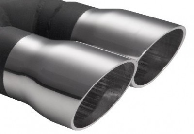 Einddemper BMW 3-serie IS e36 1990-1998 RVS eindstuk 2x60mm