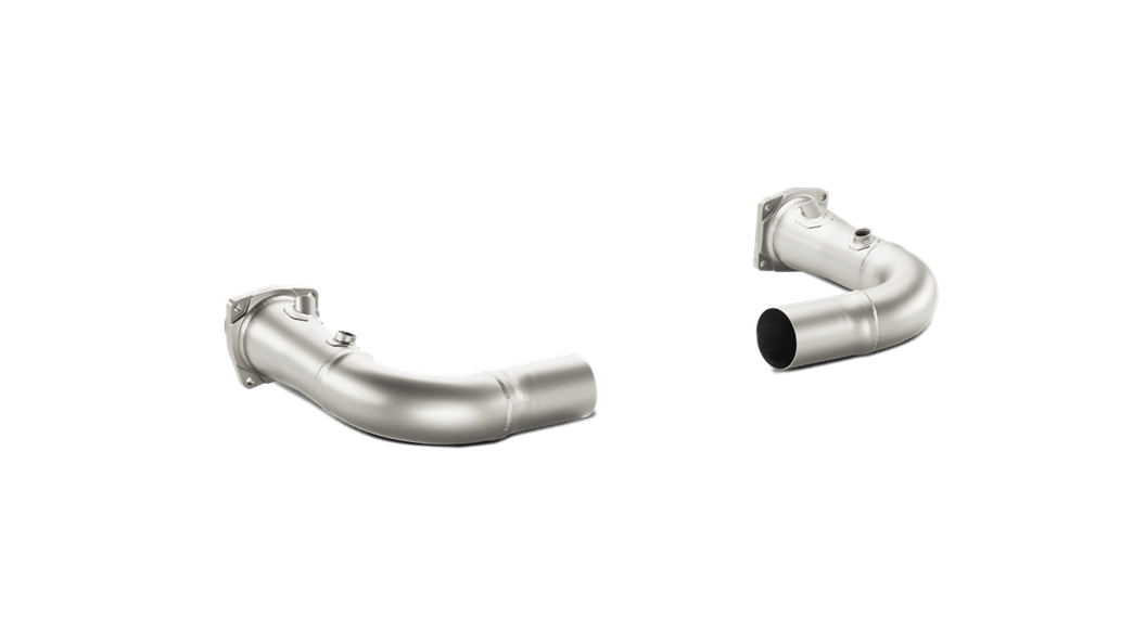 Akrapovic Porsche 911 Turbo/Turbo S (991) Decat Titanium Link Pipe Set