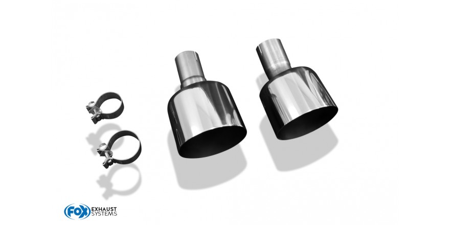Hyundai i30N Fastback Facelift tailpipe for the original silencer 1x160 type 10
