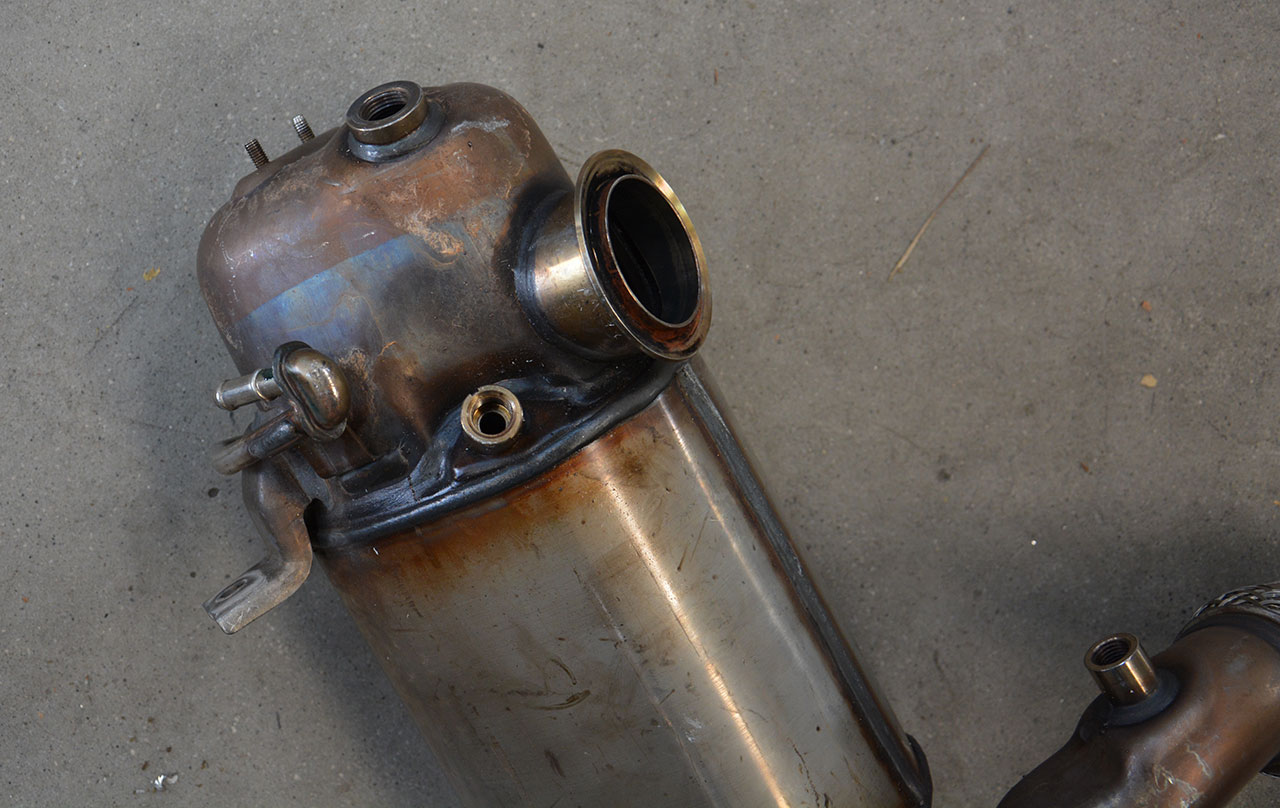 AUDI A1 1.6 TDi 3 Doors / Sportback (90 - 105 Hp) 2011 -> 2014 Turbo downpipe kit (Replace Diesel Pa