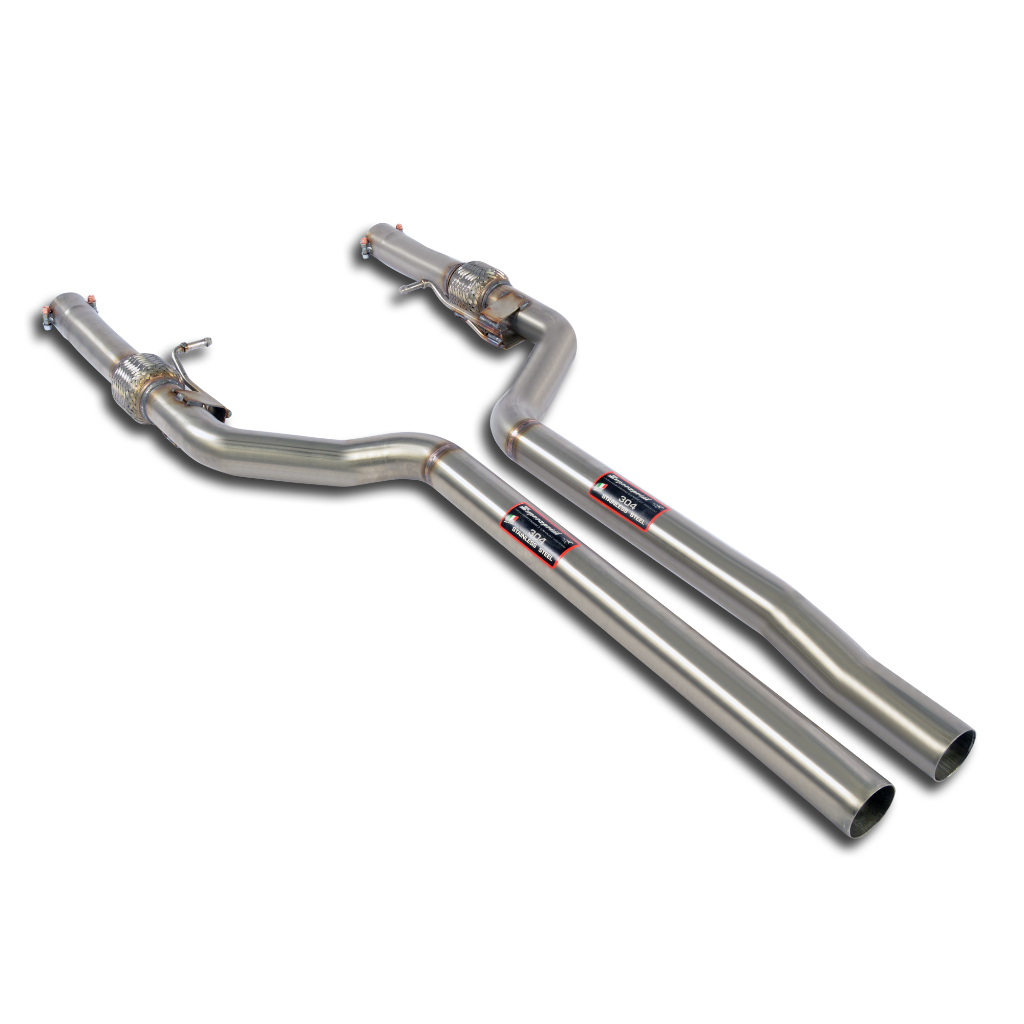 ALFA ROMEO STELVIO QUADRIFOGLIO 2.9i V6 Bi-Turbo (510 Hp) 2017 Front pipe Right - Left (Replaces OEM