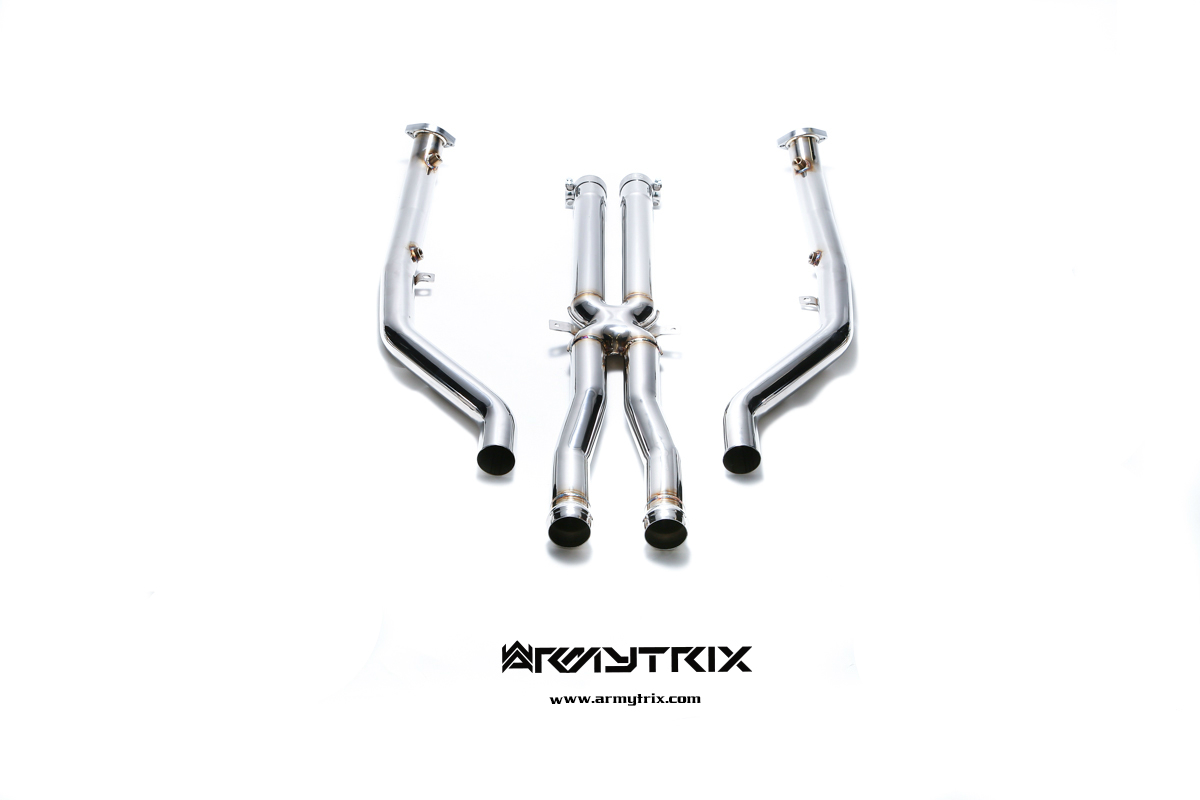 Armytrix BMW E90/E92/E93 M3 (S65) (2007-2013) Front pipe with 20