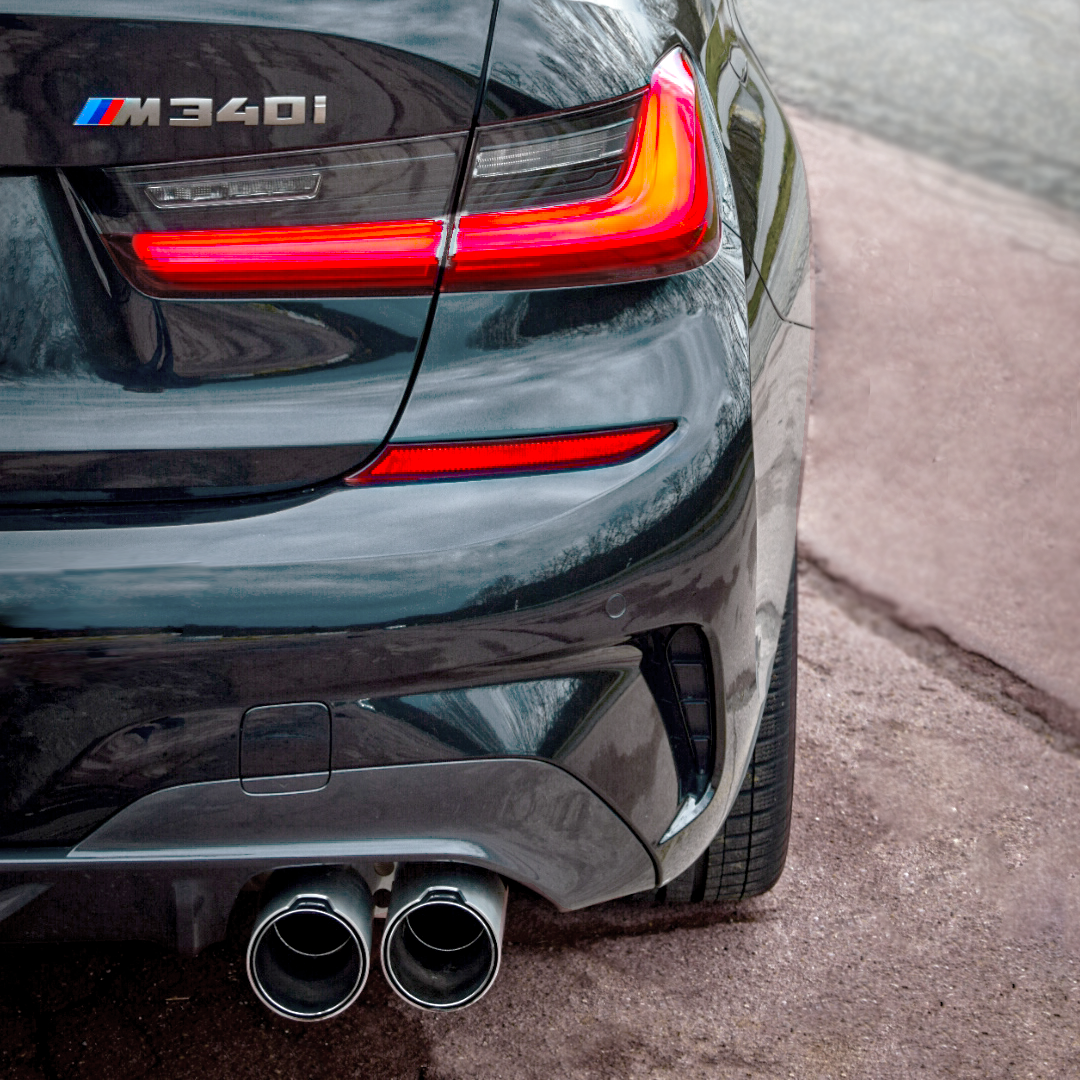 Rear Muffler BMW 3 Series Sedan Exhaust Systems