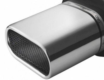 Einddemper BMW 3-serie 6cil e36 1990-1998 RVS eindstuk 167x60mm