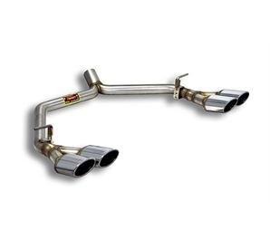 MERCEDES W163 ML 270 Cdi -> 04 Supersprint Tailpipes kit R. + L.