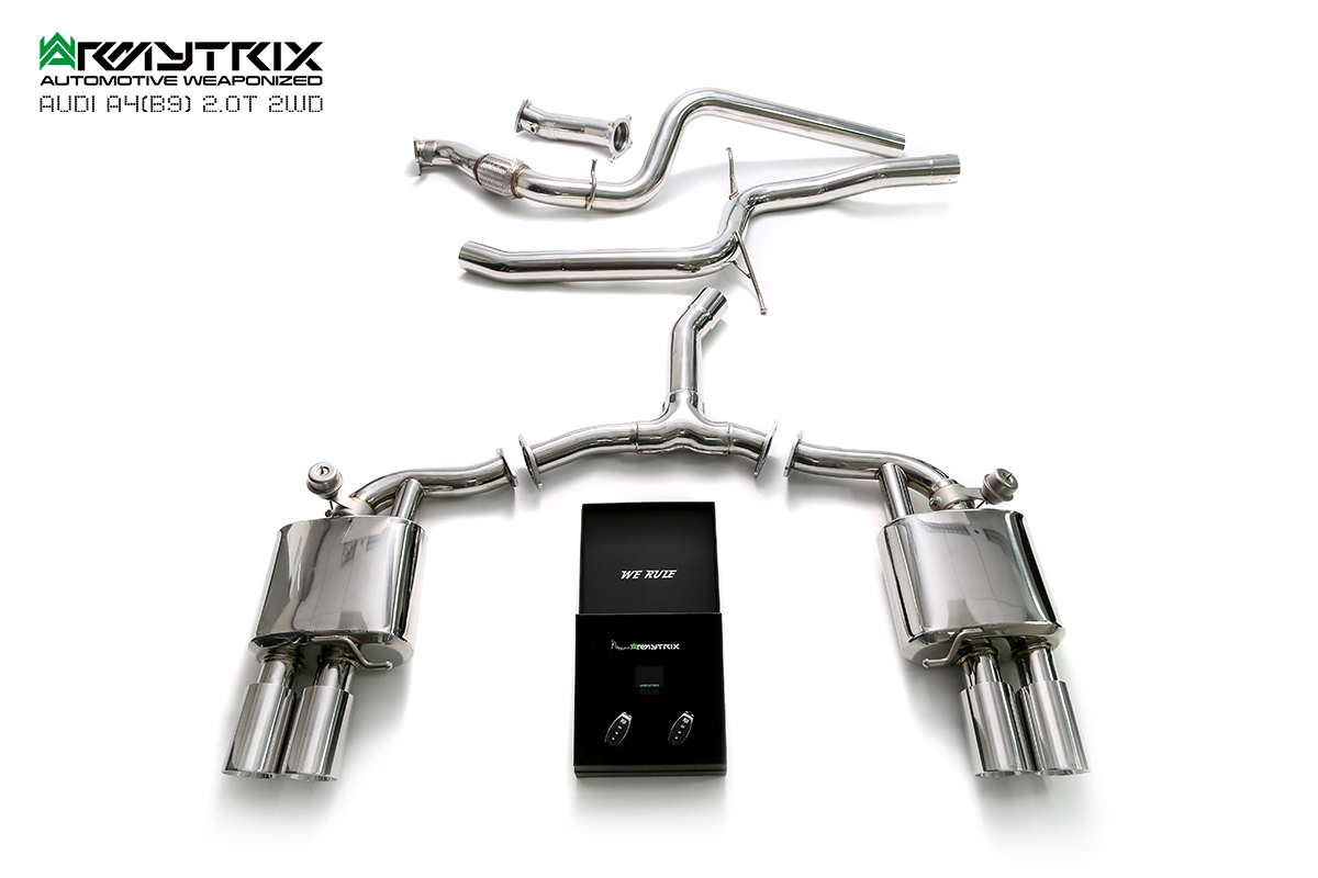 Armytrix Audi A5 B9 2.0 TFSI Sportback (2016-) Front pipe + Mid