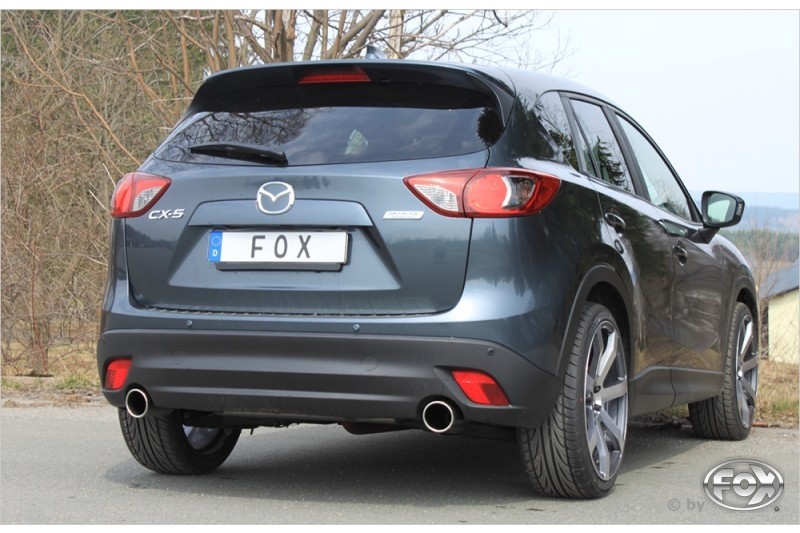 Einddemper Mazda CX5 Diesel Duplex 1x100 rond
