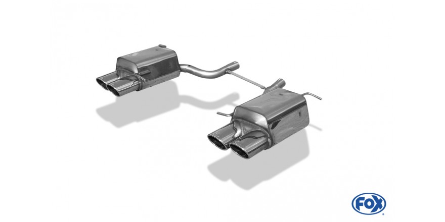 Mercedes SLK Typ 171 - 4 Zylinder Einddemper rechs/links - 2x115