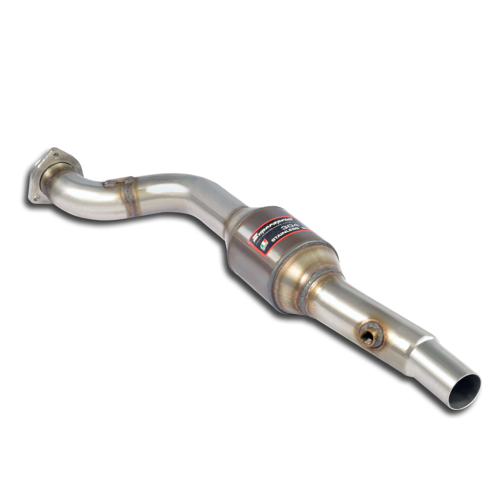 AUDI A6 C7 4G (Sedan + Avant) QUATTRO 3.0 TFSI V6 (310 Hp) 2012 -> 2014 Front pipe with Metallic cat