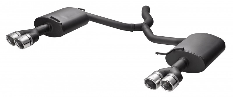 Einddemper Audi A4 B7 2005-2008 RVS eindstuk 70mm S4-look Ulter