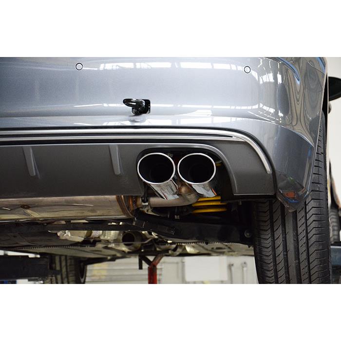 AUDI A3 8VA Sportback 1.2 TFSI (110 Hp) 2014 Endpipe kit 100x75 Right + 100x75 Left