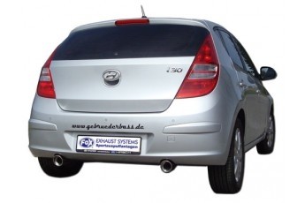 Hyundai i30 - CZ Einddemper - 1x90 Typ 17 rechts/links FOX